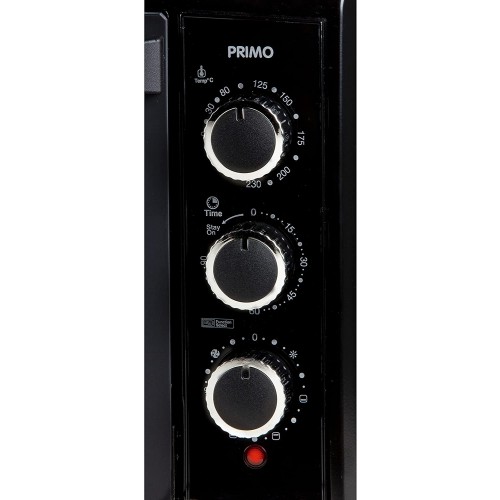 PRIMO PR253OV Four Multifonction 42L Convection Grill 1500W 30°C 230°C Minuteur 90 min Noir Pose libre