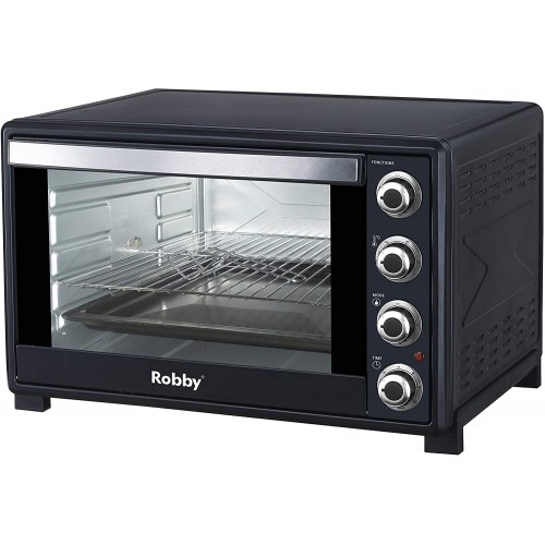 Robby oven 60l Four multifonction chaleur tournante 60l 2200w noir