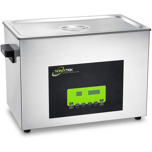 Sonixtek Série SD 30L 800W Nettoyeur à ultrasons digital en acier inoxydable