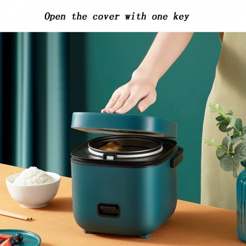 YoBuyBuy Mini cuiseur à riz électrique appareils de cuisine à domicile 2 couches de chauffage cuiseur à vapeur multifonctionnel marmite de repas