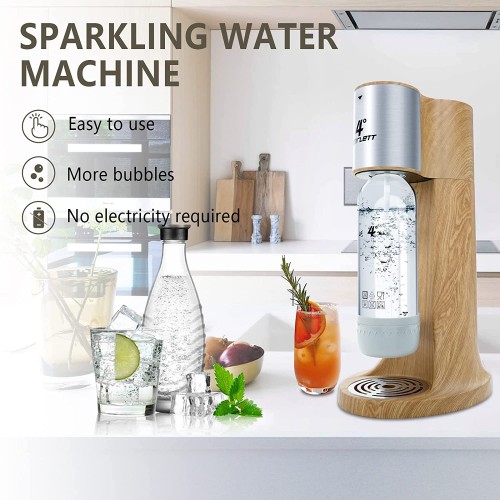 4° Machine à soda machine à gazéifier pour la maison avec bouteille d'eau sans BPA