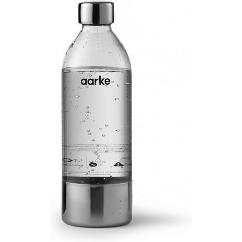 Aarke Bouteille pour Machine à Soda Carbonator 3 sans BPA détails en Acier