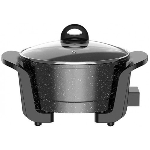 DYXYH Ménage multifonctionnel électrique Hot Pot électrique Wok électrique Hot Pot Pot Accueil Dortoir intégré Pot électrique Marmite Wok