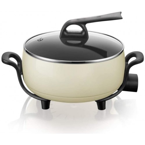 Gfdfd Nouveau produit hot pot électrique ménage pot intégré multifonctionnel plug-in cuisson électrique wok pot électrique petite cuisinière électrique