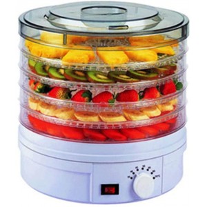 BJH Machine de déshydrateur de Nourriture Machine de déshydrateur de Fruits secs de ménage de 5 Couches 35-70° Celsius dessiccateur de Nourriture de Fruit