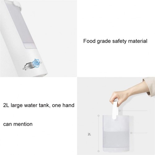 Distributeur d'eau Chaude Instantanée Petite Maison Mini Bureau Machine À Boire Directe Intelligente Automatique Contrôle Color : Blanc Size : 15 * 28 * 28cm
