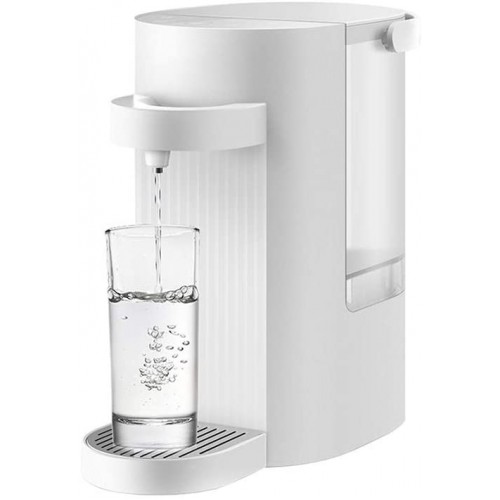 Distributeur d'eau Chaude Instantanée Petite Maison Mini Bureau Machine À Boire Directe Intelligente Automatique Contrôle Color : Blanc Size : 15 * 28 * 28cm