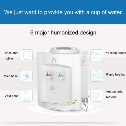 Distributeurs d'eau Chaude Distributeur d'eau comptoir Table Chargement température Normale et température White Hot