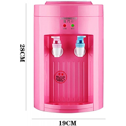 HHTD Distributeur de chaudières à Eau Chaude Distributeur d'eau Chaude électrique Chauffe-Eau for Bureau à Domicile Tea Tea Barre de thé Chaud et Froid Color : Pink