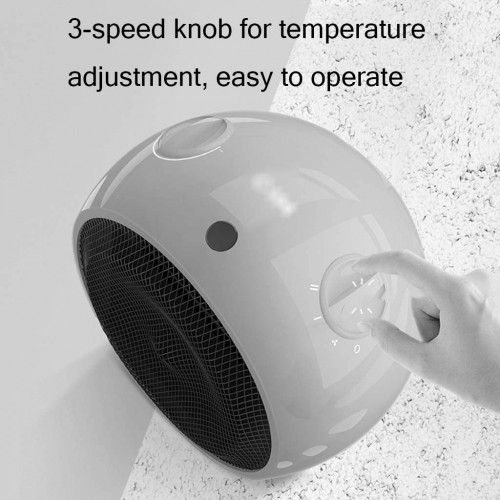Chauffe-plats Chauffage domestique système de chauffage à économie d'énergie de bureau ventilateur de chauffage de chambre à coucher en dortoir portable Chauffe-plats