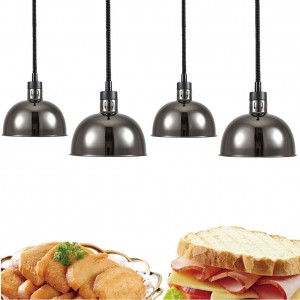 Lampes Chauffantes Infrarouge pour Buffet Fêtes Chauffe-Plats Lampes de Cuisine Ampoules Chauffantes pour Service Alimentaire Gardez la Nourriture et la Vaisselle plus Chaudes 4 Pack