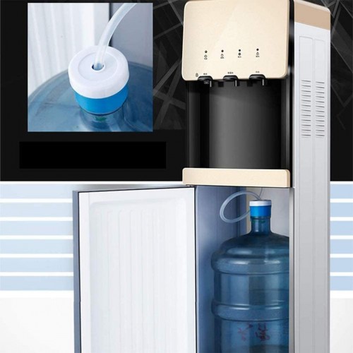 ABBD Distributeur d'eau à Chargement par Le Bas Chaud et Froid 3 réglages de température Conception de verrou de sécurité pour Enfants Parfait pour la Maison et Le Bureau Doré-B