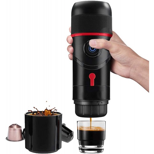 Machine à café auto-chauffante à double usage pour voiture à domicile portable USB pour les voyages en plein air Camping sac à dos les navetteurs et votre bureau