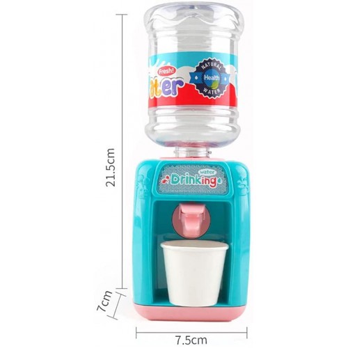 Rongchuang Mini distributeur d'eau avec musique et lumière petit distributeur de boissons mignon avec réservoir jouet électronique pour enfants