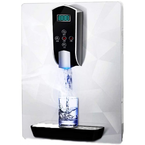 Distributeur Mural Eau Chaude Et Froide Distributeur d'eau Chaude Display Bleu 3s Speed 3 2200W avec Verrouillage De Sécurité pour Le Bureau À Domicile