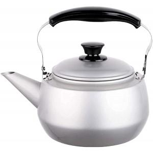 QOHG Pots à thé de grand diamètre Utiles 3.4L 5L pour la cuisinière poignée anti-échappée théière en aluminium ménagère ne peut pas être chauffée par cuisinière à induction taille: 5L