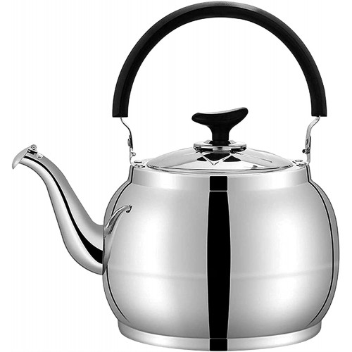 QOHG utile 5.5L 6.5LCapacacité Kettle de thé sifflant avec poignée ergonomique résistante à la chaleur taille: 6.5L