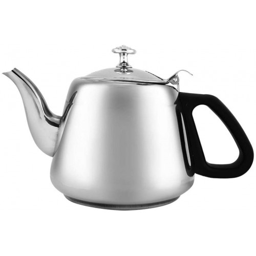 Rockyin 1.5L 2L CUISINIÈRE Teapot Cafetière Teaware chaud Bouilloire d'eau en acier inoxydable avec filtre 1.5L