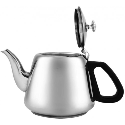 Rockyin 1.5L 2L CUISINIÈRE Teapot Cafetière Teaware chaud Bouilloire d'eau en acier inoxydable avec filtre 1.5L