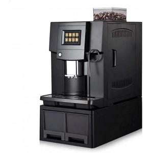 BKWJ Machines à café machines à expresso super-automatiques combinaisons de cafetière avec système de café pour le bureau à domicile 1300W