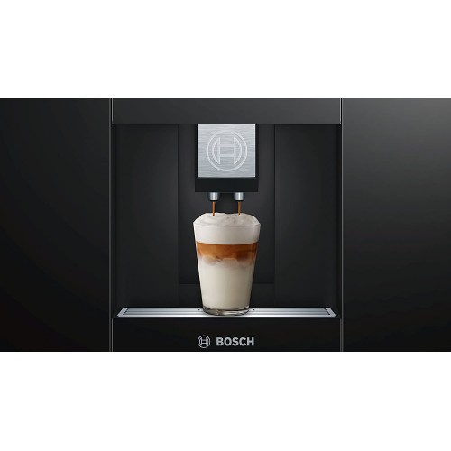 Bosch électroménager CTL636ES6 Machine à café Série 8 connectée tout automatique 20-250 ml 1600 Watts Inox