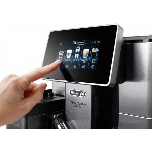DeLonghi PrimaDonna ECAM610.74.MB machine à café Entièrement automatique 2,2 L