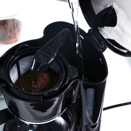 DXX-HR Machine à café filtre semi-automatique machine à café filtre intégré fonction anti-goutte isolation bouilloire 750 ml 600 W pour bureau famille pour l'expresso