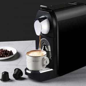 LWHDPW Machine à café cafetière à capsules machine à expresso machine à café multi-capsules machine à café domestique de style italien entièrement automatique et portable
