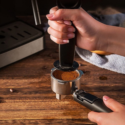 Machine à café automatique facile à nettoyer 20BAR 1.6L Cafetière à bouton tactile avec poignée à café pour la maison#1