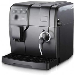 Machine à café automatique pour la maison Petite machine à café intelligente 340 mm × 310 mm × 350 mm Argenté couleur : noir