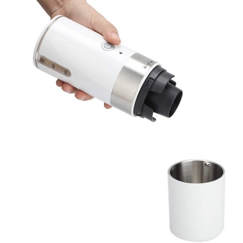 Machine à café machine à capsules de café entièrement automatique domestique mini machine à café électrique USB portable pour les voyages à la maison blanc