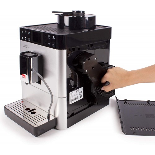 Melitta Caffeo Varianza CSP Argent F57 0-101 Machine à Café et Boissons Chaudes Automatique Réservoir à Lait Amovible