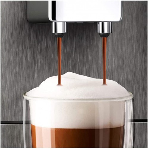 Melitta Machine à café entièrement automatique série Avanza 600 Art. N° 6767843 acier inoxydable 1450 W 1,5 litre Mystic Titian