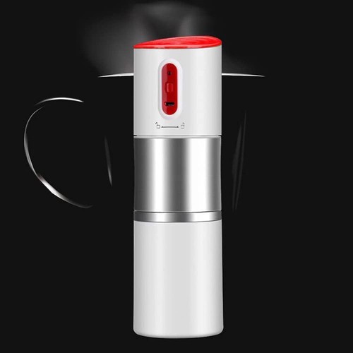 MJYDQ Machine à café Filtre Machine à café électrique Portable Moulin à café de Chargement USB opération à Un Bouton Voyage café en Plein air Ma