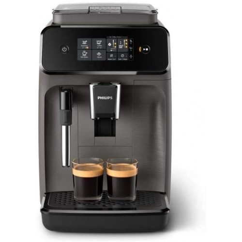 PHILIPS EP1010_00 Machine Café Espresso Automatique -Broyeur a grain Mousseur a lait Ecran tactile Gris Cachemire