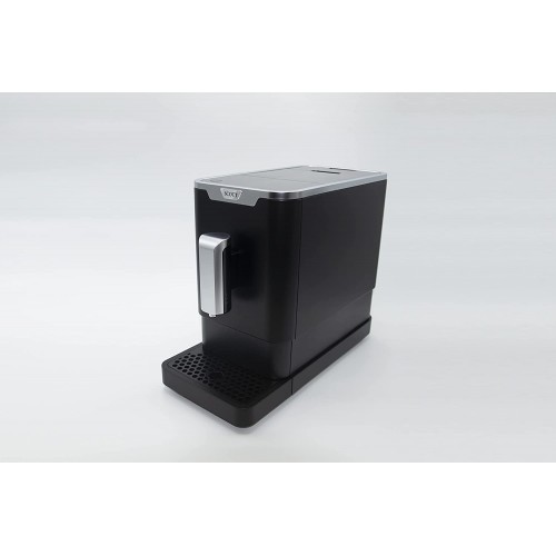 SCOTT UK – Slimissimo Machine à café entièrement automatique en velours noir ; pression de 19 bar ; 1,1 l ; 1470 W