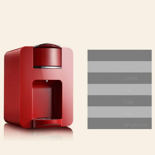 WSAND Multifonction Machine à café automatique Machine à expresso Machine à café Capsule de ménage Put Machine à café de café en poudre