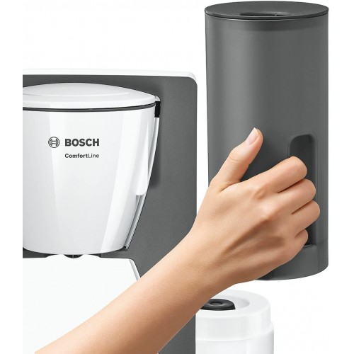 Bosch tka6a041 Cafetière filtre 15 tasses 1200w blanc