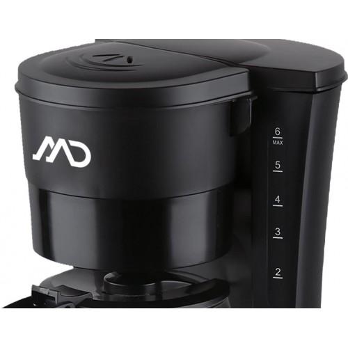 MD MCM-4001 Cafetière automatique 4-6 tasses Filtre permanent 0,6 l 600 W
