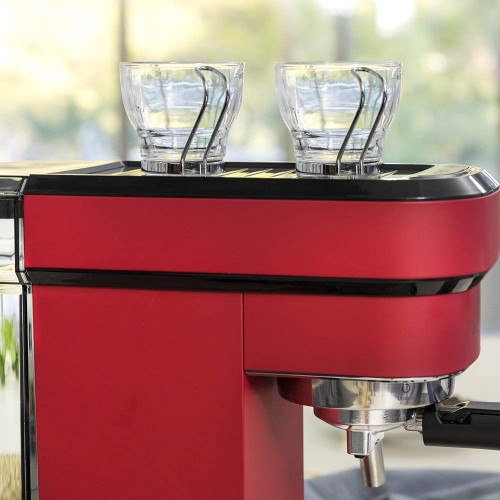 Cecotec Machine à Expresso Cafelizzia 790 Shiny. 1350 W Système Thermoblock 20 bars mode automatique pour 1-2 cafés cuiseur vapeur réglable 1,2 L