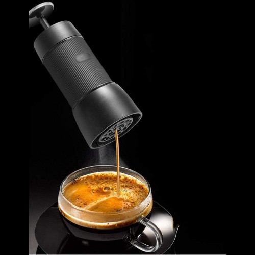 DYXYH Portable Machine à café Manuel Cafetière Expresso Pression Handheld Espresso Maker for Home Voyageurs Color : A