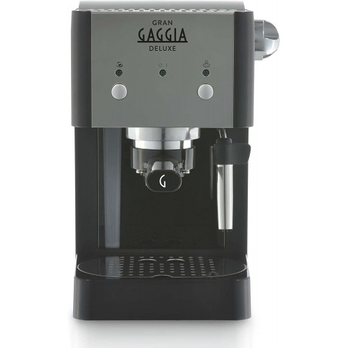 Gaggia GranGaggia Deluxe Black Machine à expresso manuelle pour café moulu et dosettes 15 bars Couleur Noir RI8425 11