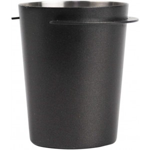 Gobelet doseur à café avec porte-filtre En acier inoxydable 58 mm Pour machine à expresso Noir