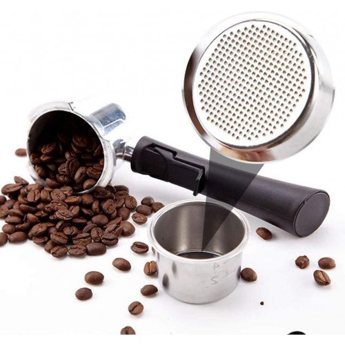 MZXUN Machine à expresso Cafetière expresso 5bar Machine à espresso et cappuccino Maker Fouets à lait Espresso avec vapeur noir