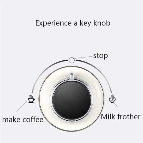 Petite machine à café pour la maison machine à expresso semi-automatique lait cappuccino café 1250 W couleur : noir