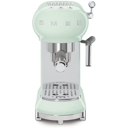 Smeg ECF01PGEU Machine à café espresso 1350W Vert Pastel