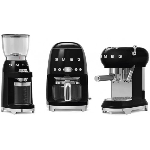 SMEG Machine à café expresso ECF01BLEU