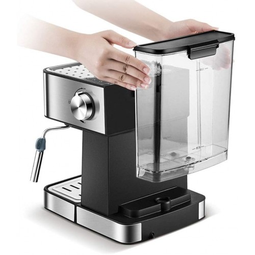 YWSZJ Café Espresso Machine Semi Automatique Expresso café Maker Poudre à Espresso