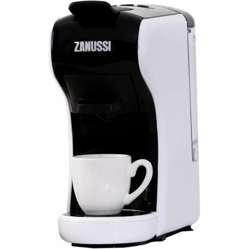 Zanussi CKZ39 Machine à expresso capsules pads et café moulu 4 en 1 multi-systèmes Blanc