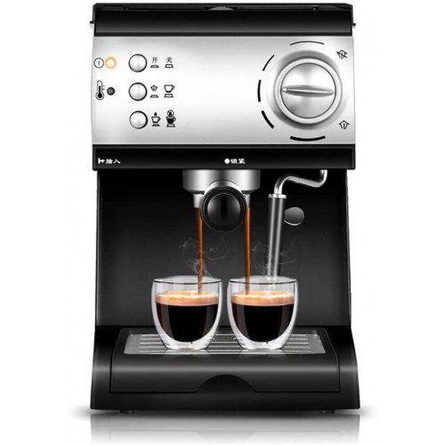 ZGZXD Cafetières Machine à café Espresso Semi-Automatique à Vapeur Haute Pression de 20 Bars Italiens et Machine à Mousse de Lait pour la Maison
